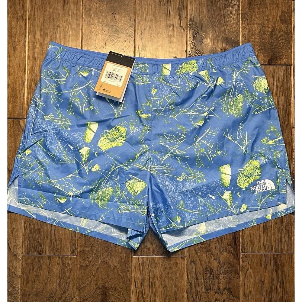 NWT North Face Shorts Men's‎ XL Limitless Run Wander Blue Supersonic Valley $45